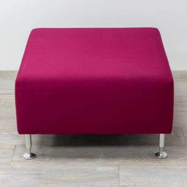 Pouf carré Bordeau L72