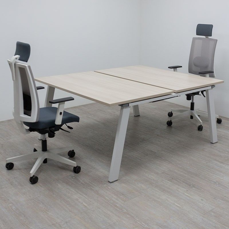 Steelcase Bench Fusion L140 Acacia