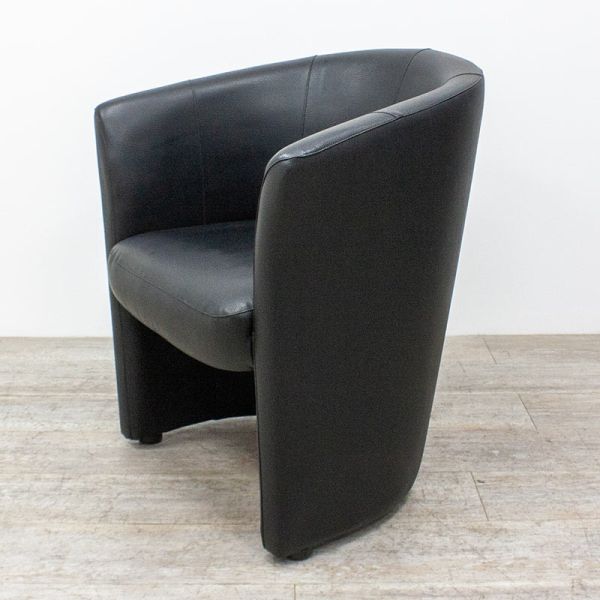 Fauteuil Club Noir