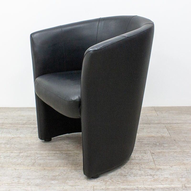 Fauteuil Club Noir