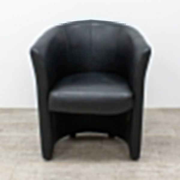 Fauteuil Club Noir