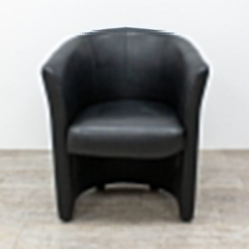 Fauteuil Club Noir