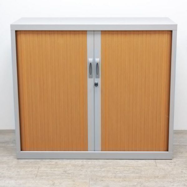 Basse L120 Merisier / Gris Aluminium