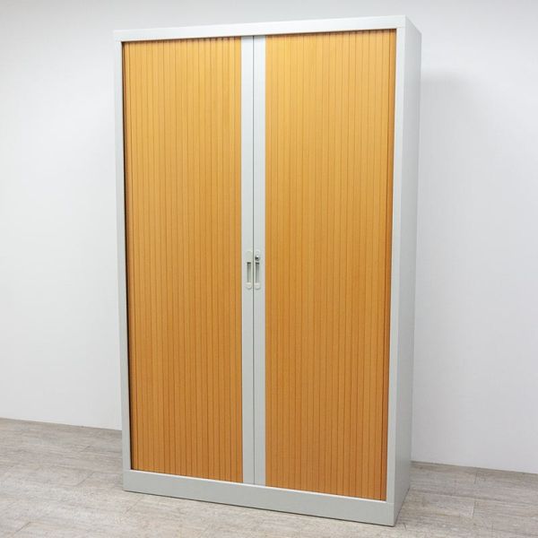 Haute L120 Gris Clair / Merisier