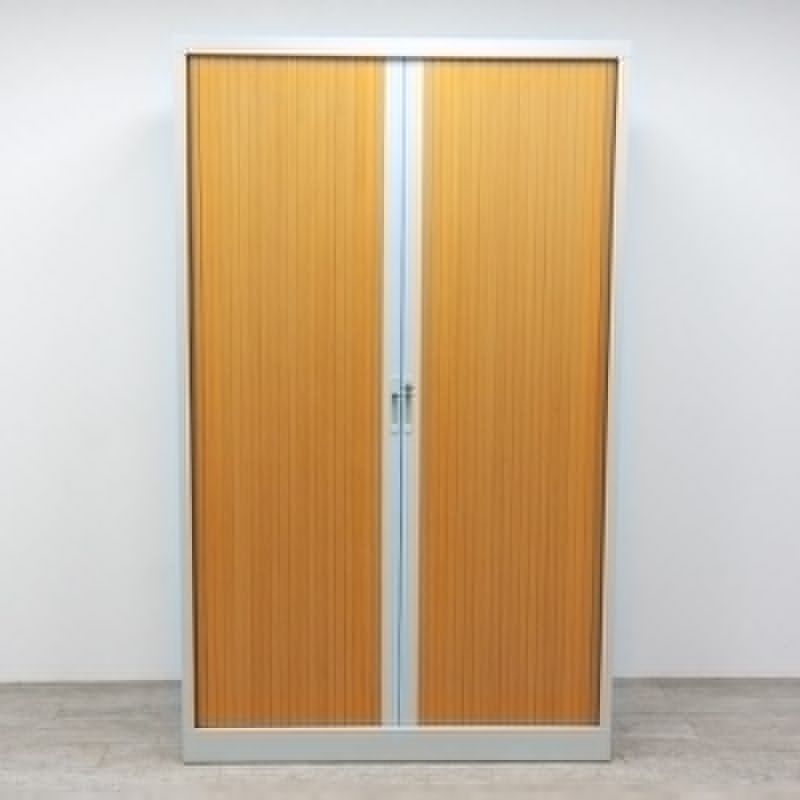 Haute L120 Gris Clair / Merisier