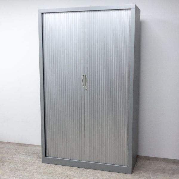 Armoire haute L120 Gris Aluminium