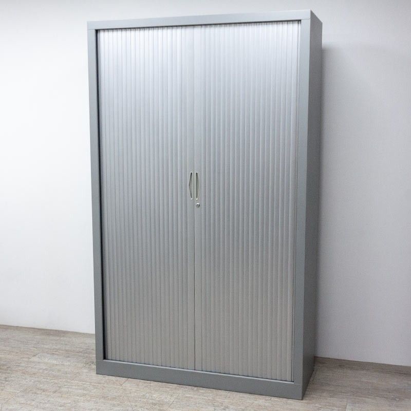 Armoire haute L120 Gris Aluminium