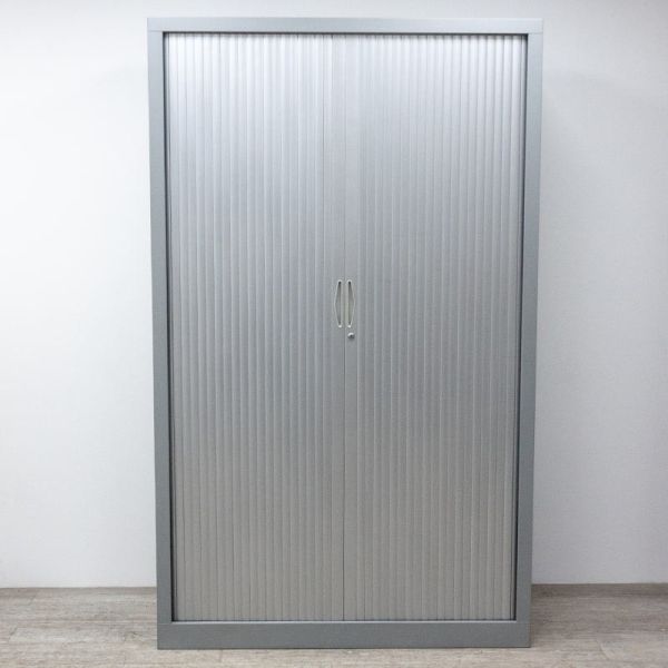 Armoire haute L120 Gris Aluminium