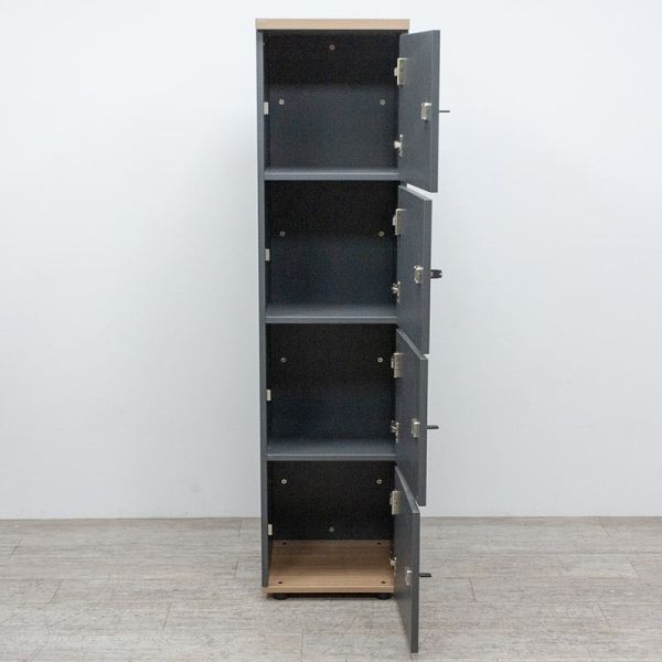 MDD Colonne 4 cases Cacao / Anthracite