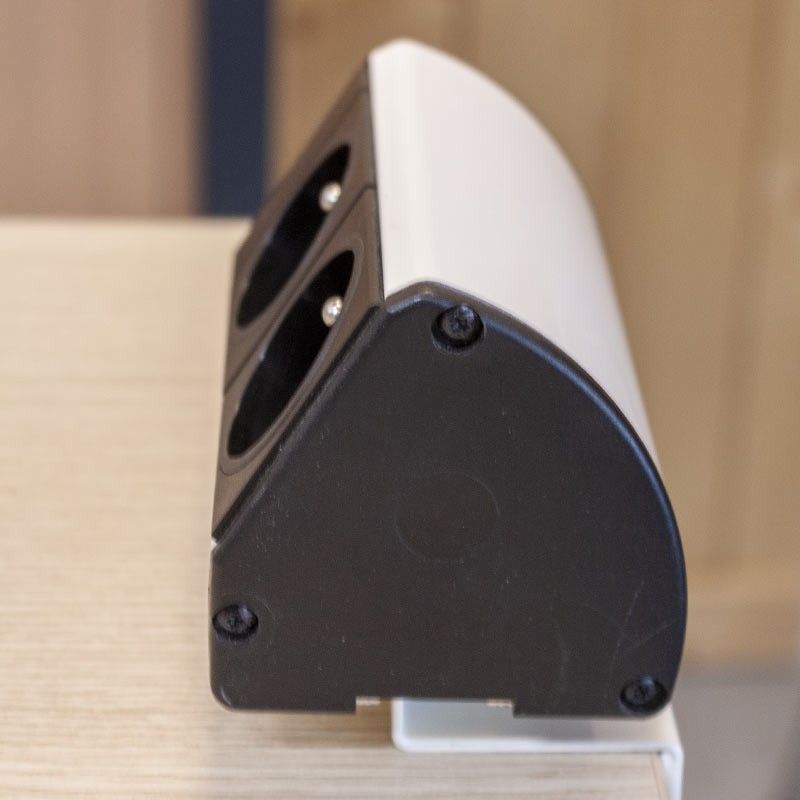 EVOline 2 prises secteur Noir/Blanc