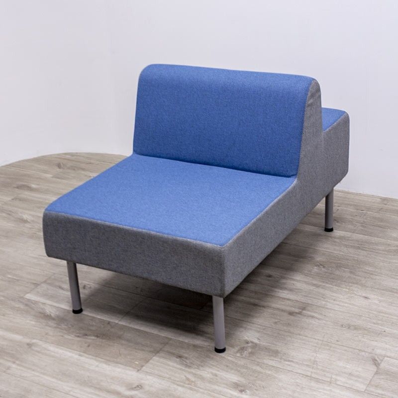 Chauffeuse Duo SOFA Gris/Bleu Clair