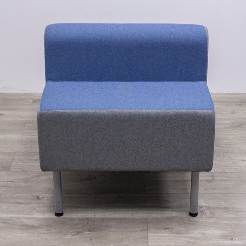 Chauffeuse Duo SOFA Gris/Bleu Clair