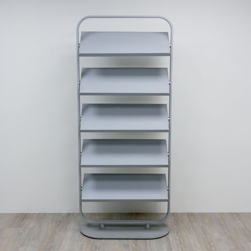 Présentoir métallique 5 niveaux