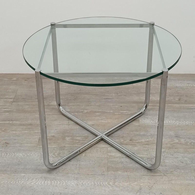 Knoll MR Table basse Ø68 en verre