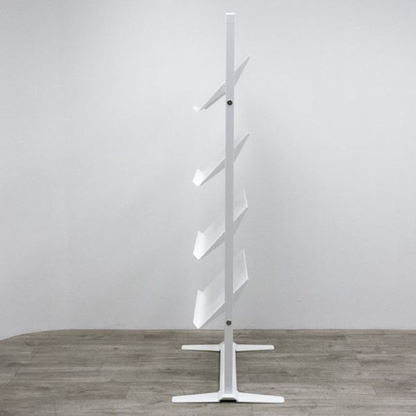 Présentoir métallique Blanc