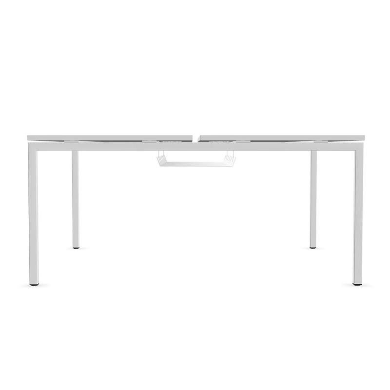 Bench Narbutas 2 postes Blanc L160