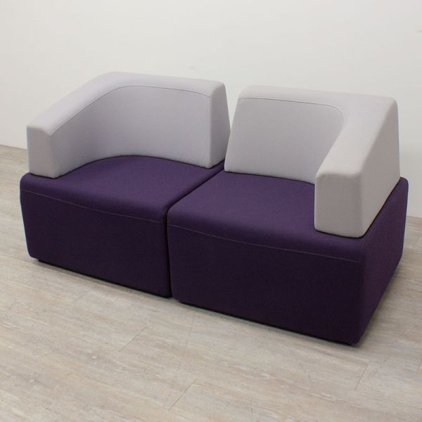 Cubes Steelcase B-Free Violet / Gris