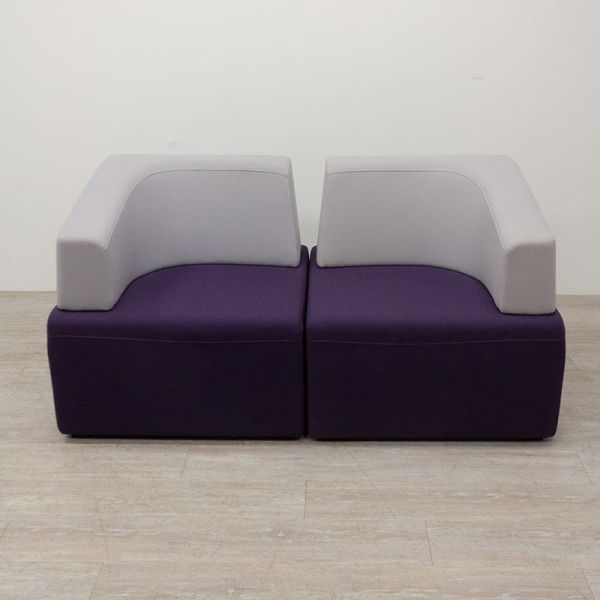 Cubes Steelcase B-Free Violet / Gris