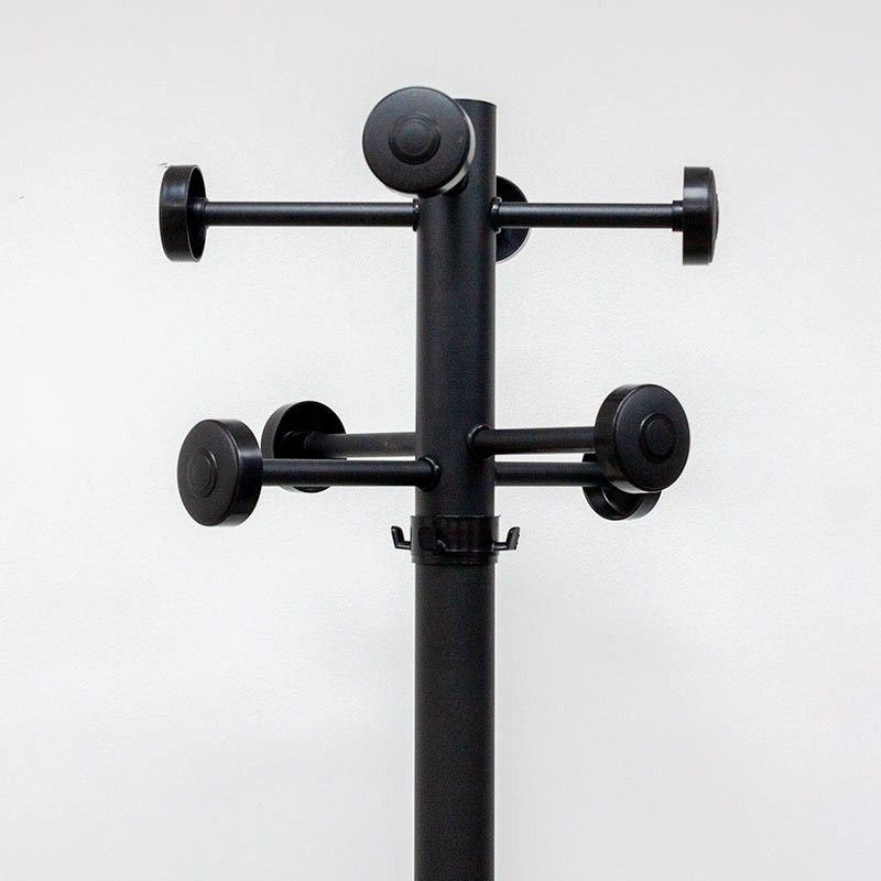 Porte manteaux 8 patères Noir