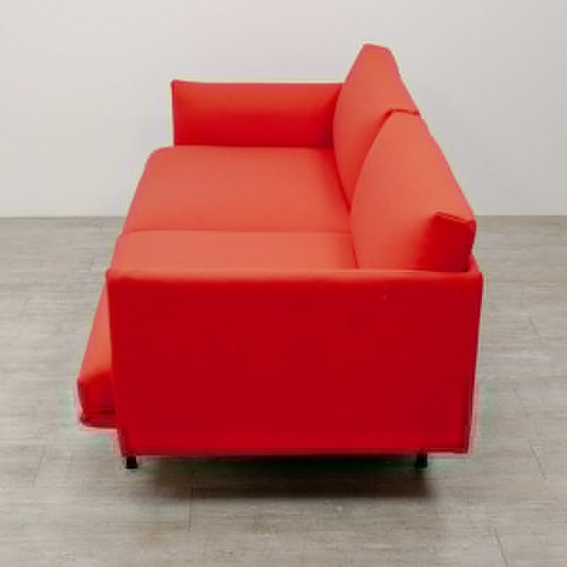 Canapé MUUTO en tissu Rouge