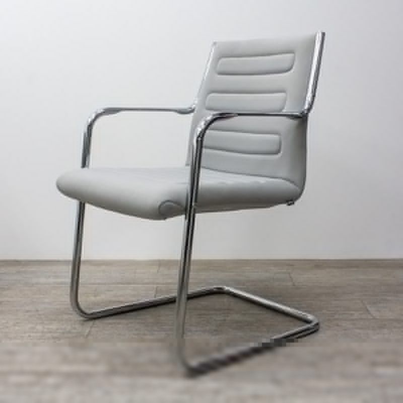 Chaise Sitland Gris / Chrome