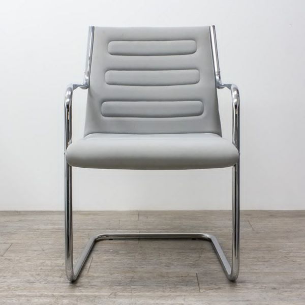 Chaise Sitland Gris / Chrome