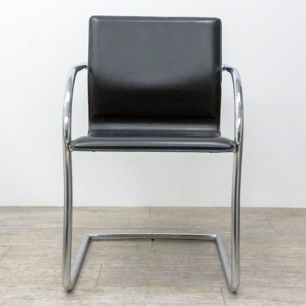 en similicuir Noir / Chromé