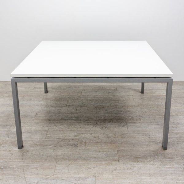 carrée Majencia L140 Blanc