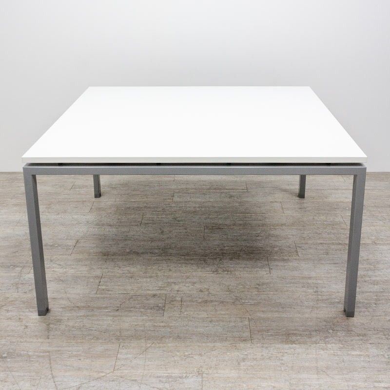 carrée Majencia L140 Blanc