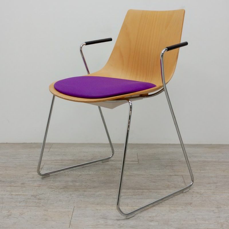 ALLERMUIR Curve Bois / Violet