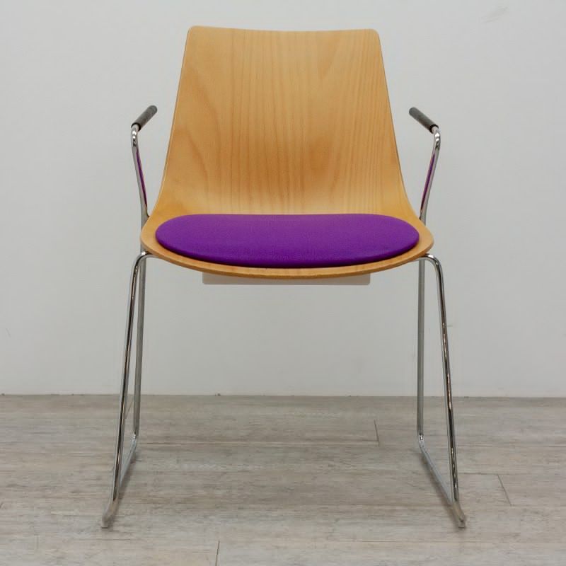 ALLERMUIR Curve Bois / Violet