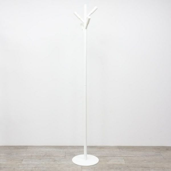 Porte manteaux en métal Blanc