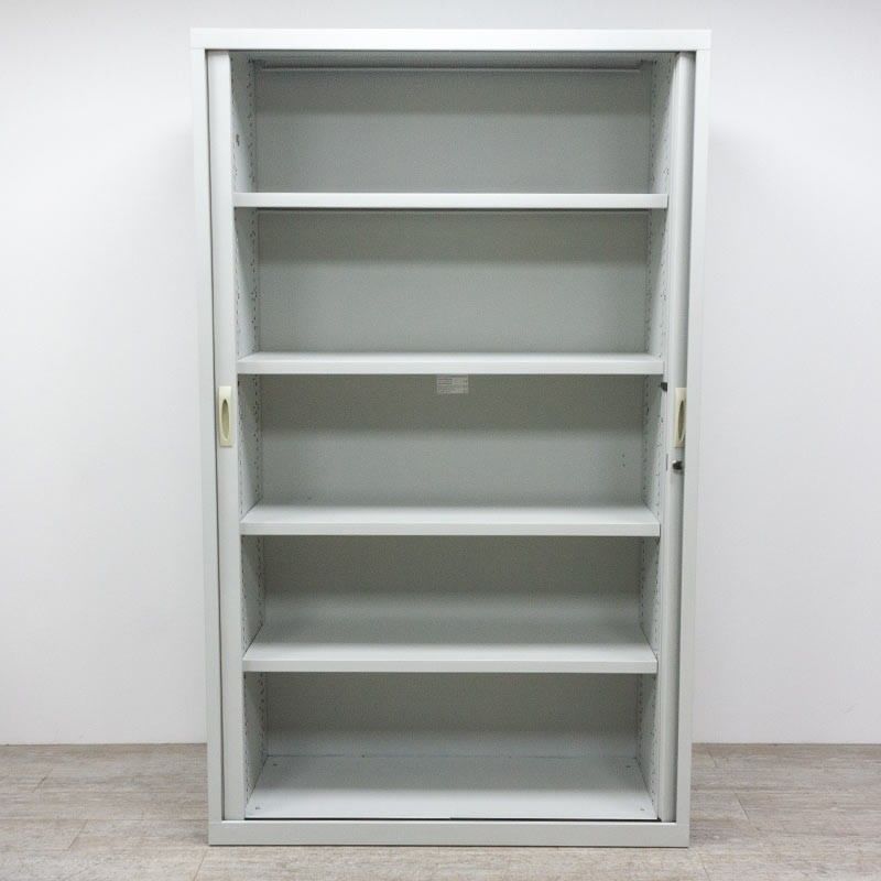 Armoire Haute L120 Gris Clair /Chêne Meymac
