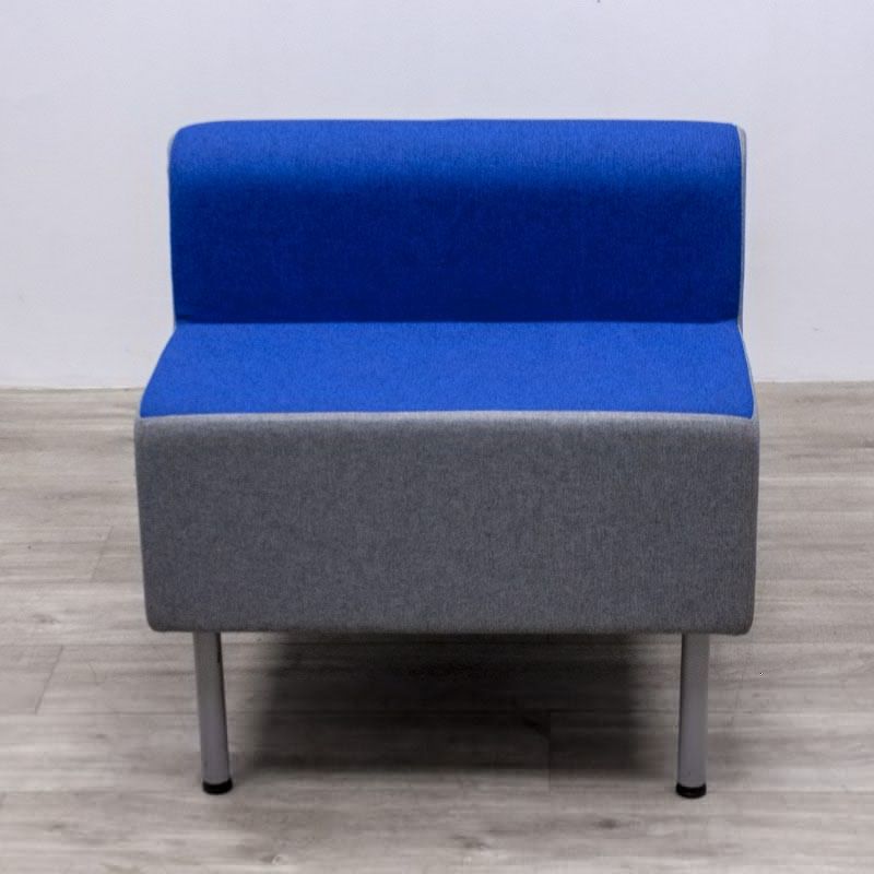 Chauffeuse Duo SOFA Gris/Bleu Élec.