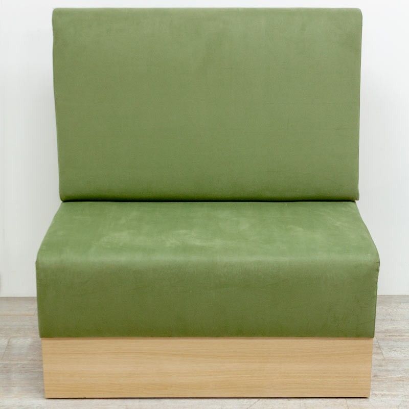 Banquette 2 places en tissu Vert