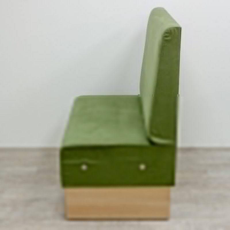 Banquette 2 places en tissu Vert