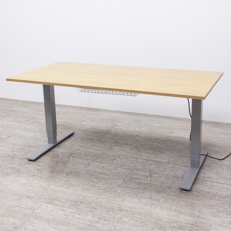 Bureau électrique Kinnarps L160 Chêne