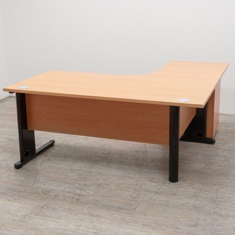 Caisson + Plan compact Gauche Hêtre