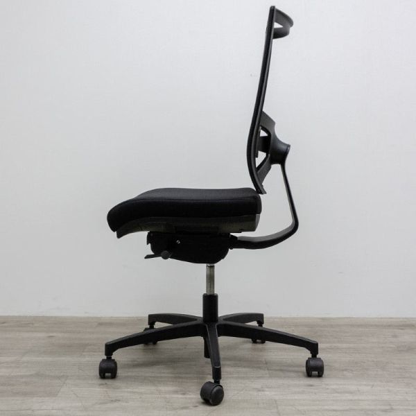 Sitland Fresh Air noir sans accoudoir