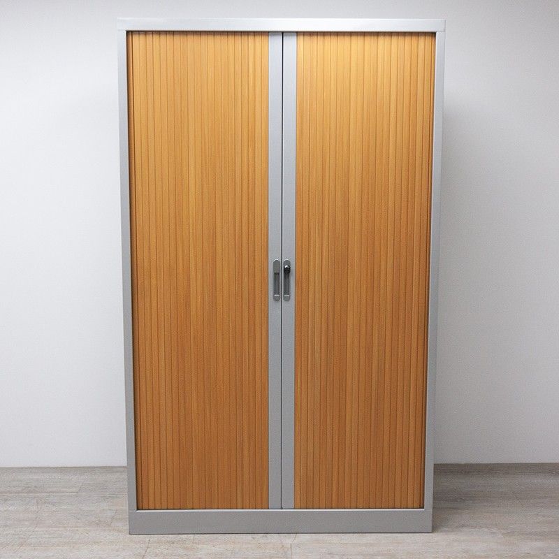 Armoire L120 Merisier Ambré / Gris