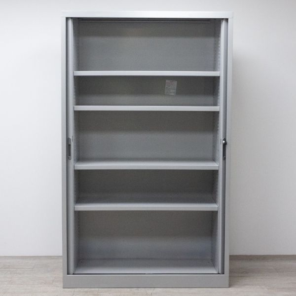 Armoire L120 Merisier Ambré / Gris