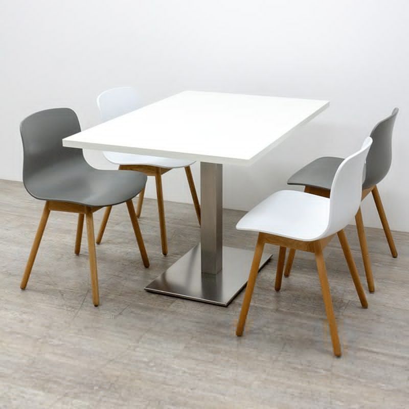 Pedrali Inox L120 Blanc