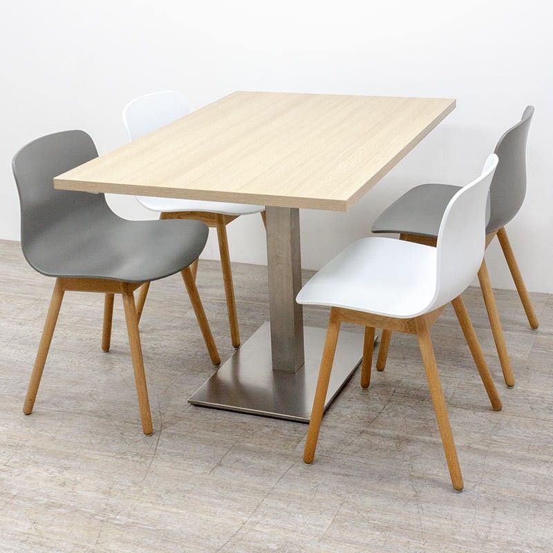 Pedrali Inox L120 Chêne