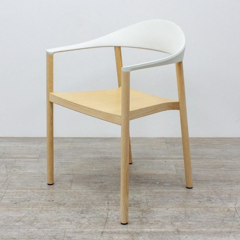 Monza Plank bois et blanc