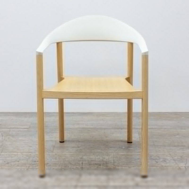 Monza Plank bois et blanc