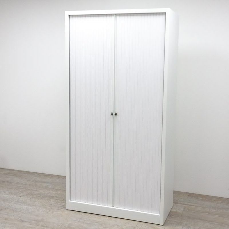Armoire Haute L100 12 cases Blanc
