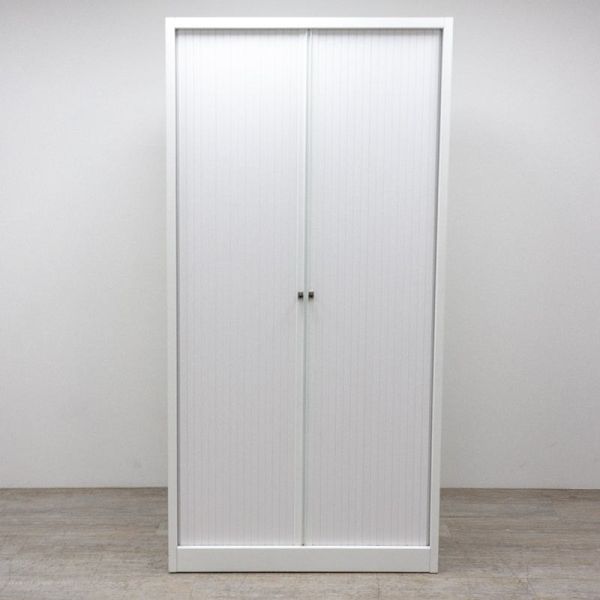 Armoire Haute L100 12 cases Blanc