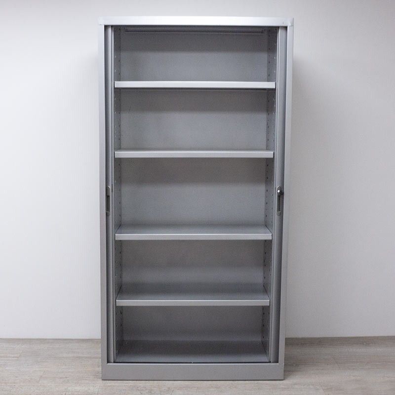 Armoire haute L100 Gris 2nd Choix