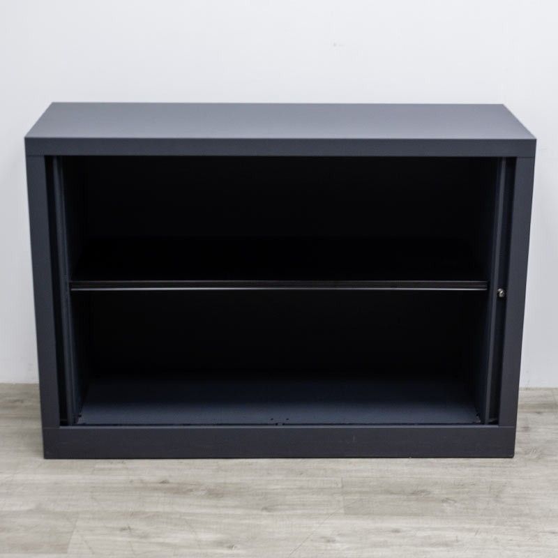 Armoire basse L120 Gris / Anth.