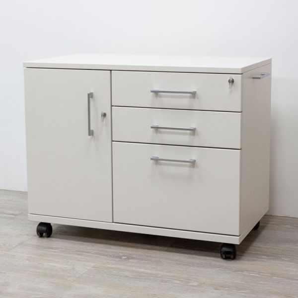 Crédence Haworth L80 Droite Blanc